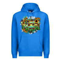 True Royal washingTon State Map Premium Hoodie - RanaPortraitStore