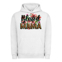 Pigment Lunar Rock flowers blessed mama Urban Hoodie - Zillion Design Studio
