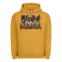 Pigment Peanut Butter flowers blessed mama Urban Hoodie - Zillion Design Studio