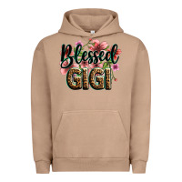 Pigment Burro flowers blessed gigi Urban Hoodie - Zillion Design Studio