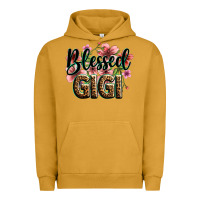 Pigment Peanut Butter flowers blessed gigi Urban Hoodie - Zillion Design Studio