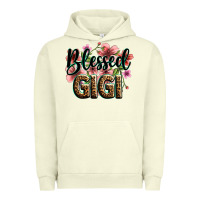 Pigment Pistachio flowers blessed gigi Urban Hoodie - Zillion Design Studio