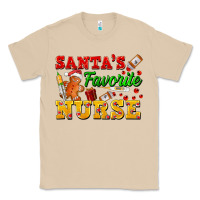 Mushroom Santa's Favorite Nurse Classic Tee - FaDigitalArtStudio