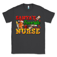 Smoke Santa's Favorite Nurse Classic Tee - FaDigitalArtStudio