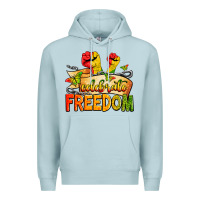 Blue Mist We are black history juneteenth Premium Hoodie - Zillion Design Studio