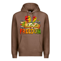 Chestnut We are black history juneteenth Premium Hoodie - Zillion Design Studio