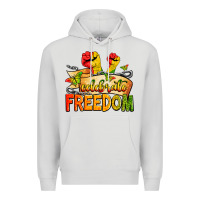 Dove Grey We are black history juneteenth Premium Hoodie - Zillion Design Studio