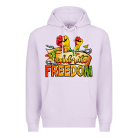 Lilac We are black history juneteenth Premium Hoodie - Zillion Design Studio