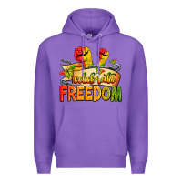 Purple We are black history juneteenth Premium Hoodie - Zillion Design Studio