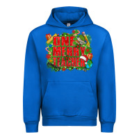Cobalt one merry teacher Urban Hoodie - texasbilliewilder