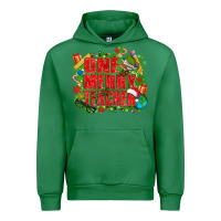 Emerald one merry teacher Urban Hoodie - texasbilliewilder