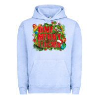Pigment Grape Ice one merry teacher Urban Hoodie - texasbilliewilder
