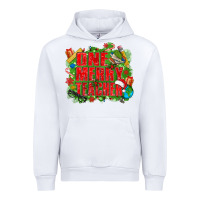 White one merry teacher Urban Hoodie - texasbilliewilder