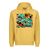 Antique Gold aquarius turquoise cowhide Premium Hoodie - RanaPortraitStore