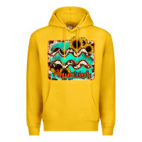 Lemon aquarius turquoise cowhide Premium Hoodie - RanaPortraitStore