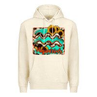 Sandshell aquarius turquoise cowhide Premium Hoodie - RanaPortraitStore