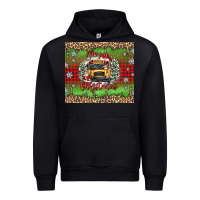 Black Christmas school bus Urban Hoodie - texasbilliewilder