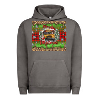 Pigment Tornado Christmas school bus Urban Hoodie - texasbilliewilder