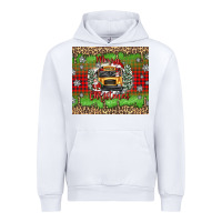 White Christmas school bus Urban Hoodie - texasbilliewilder