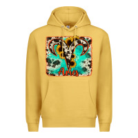 Antique Gold aries turquoise cowhide Premium Hoodie - RanaPortraitStore