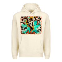 Sandshell aries turquoise cowhide Premium Hoodie - RanaPortraitStore