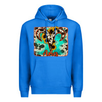 True Royal aries turquoise cowhide Premium Hoodie - RanaPortraitStore