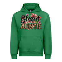 Emerald flowers blessed auntie Urban Hoodie - Zillion Design Studio