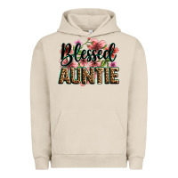 Pigment French Oak flowers blessed auntie Urban Hoodie - Zillion Design Studio
