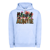 Pigment Grape Ice flowers blessed auntie Urban Hoodie - Zillion Design Studio