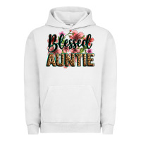 Pigment Lunar Rock flowers blessed auntie Urban Hoodie - Zillion Design Studio