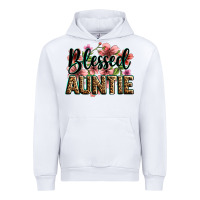 White flowers blessed auntie Urban Hoodie - Zillion Design Studio