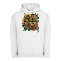 Pigment Lunar Rock floral leopard mama Urban Hoodie - Zillion Design Studio