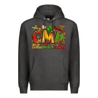 Charcoal Heather Certified medical assistant juneteenth Premium Hoodie - Zillion Design Studio