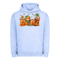 Pigment Grape Ice pumpkins coffee cups Urban Hoodie - Zillion Design Studio