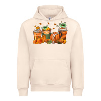 Sandshell pumpkins coffee cups Urban Hoodie - Zillion Design Studio
