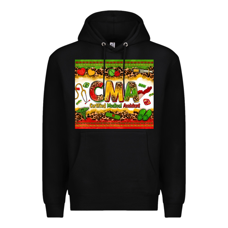 Certified Medical Assistant Juneteenth Premium Hoodie by Zillion Design Studio | Teevron