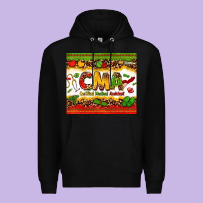 Certified Medical Assistant Juneteenth Premium Hoodie Designed By Zillion Design Studio