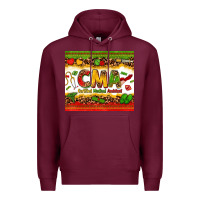 Burgundy certified medical assistant juneteenth Premium Hoodie - Zillion Design Studio