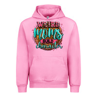 Fuchsia Pink weird moms build character Urban Hoodie - Zillion Design Studio