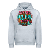 Heather Grey weird moms build character Urban Hoodie - Zillion Design Studio