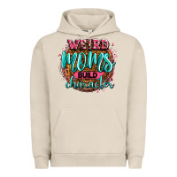 Pigment French Oak weird moms build character Urban Hoodie - Zillion Design Studio
