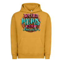 Pigment Peanut Butter weird moms build character Urban Hoodie - Zillion Design Studio