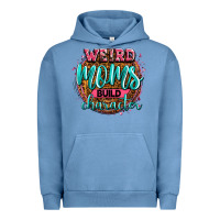 Pigment Pebble Blue weird moms build character Urban Hoodie - Zillion Design Studio