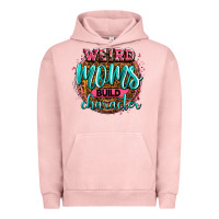 Pigment Salmon weird moms build character Urban Hoodie - Zillion Design Studio