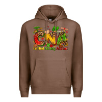 Chestnut Certified nursing assistant juneteenth Premium Hoodie - Zillion Design Studio