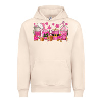 Sandshell pink christmas coffee cups Urban Hoodie - texasbilliewilder