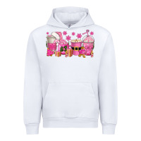 White pink christmas coffee cups Urban Hoodie - texasbilliewilder