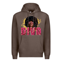 Coffee Diva juneteenth Premium Hoodie - Zillion Design Studio