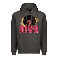 Smoke Diva juneteenth Premium Hoodie - Zillion Design Studio