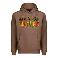Chestnut Do it for the culture juneteenth Premium Hoodie - Zillion Design Studio